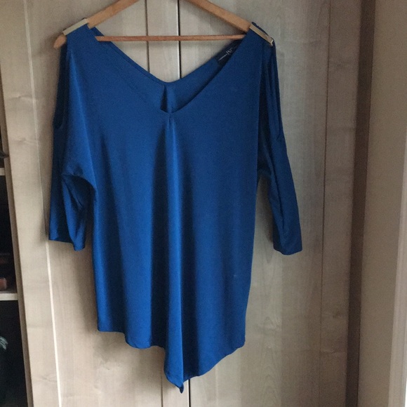 INC | Teal Top - Picture 2 of 5